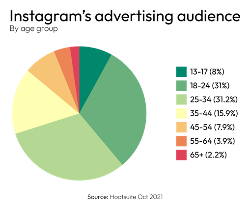 demographics instagram infographic in usa 2016