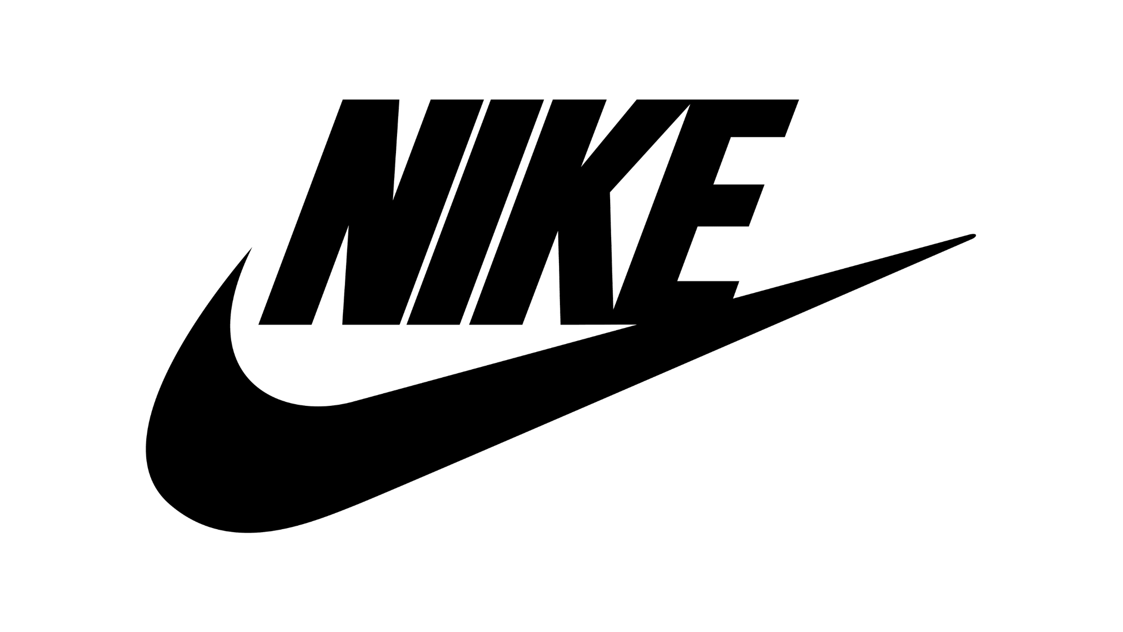 Nike's iconic Swoosh logo was designed by a graphic designer for